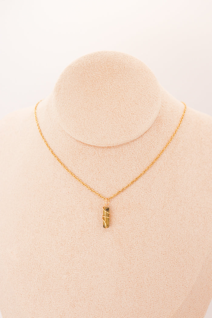 Pendant | Mini Jade Pillars “Plum Blossoms”-7