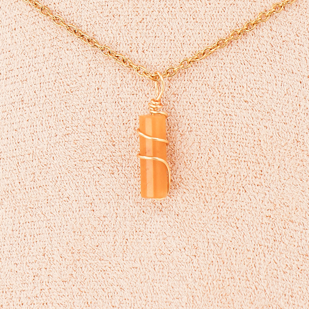 Pendant | Mini Jade Pillars “Plum Blossoms”-3